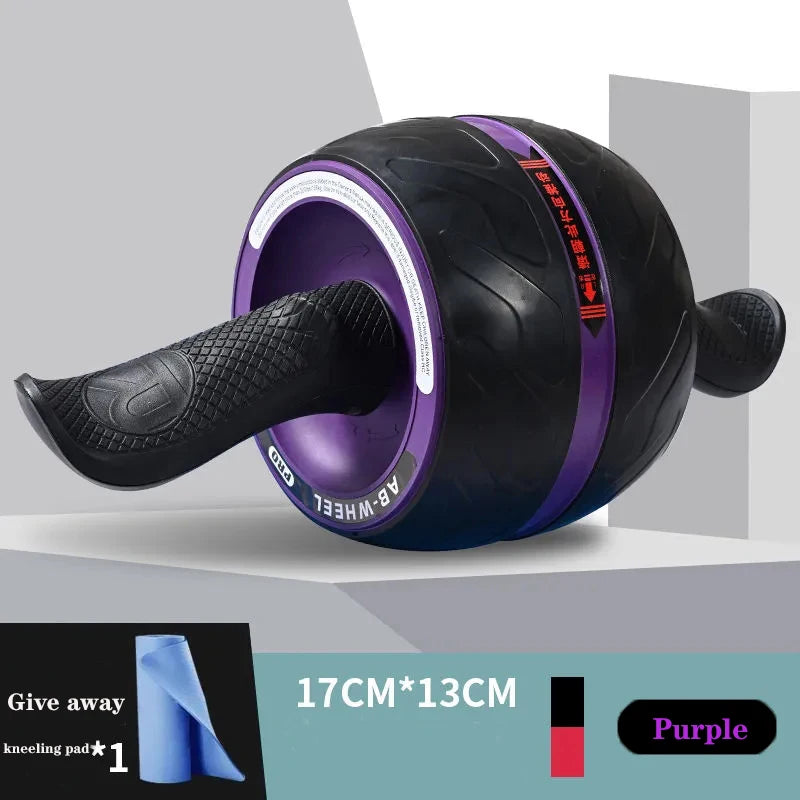 Silent Abdominal Muscle Trainer Ab Roller Wheel For Home Gym
