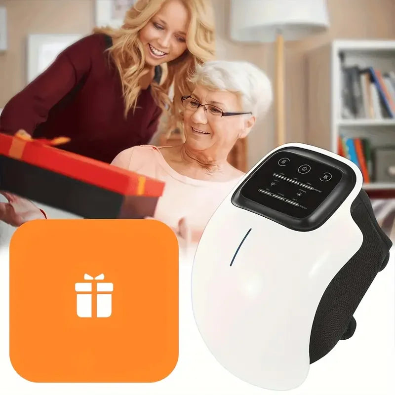 OpeningSmile Wireless Knee Massager With Heating Levels And LED Screen