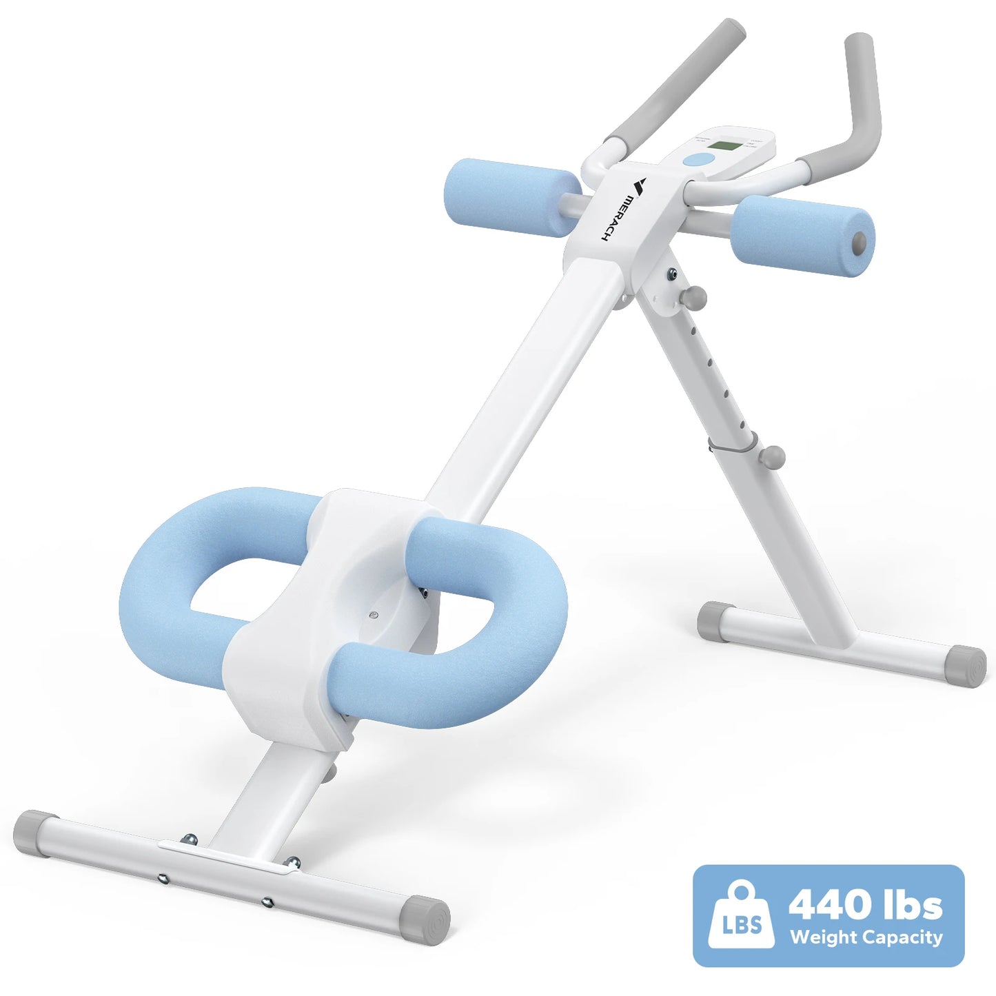 MERACH Abdominal Exercise Machine Adjustable Trainer Foldable Design