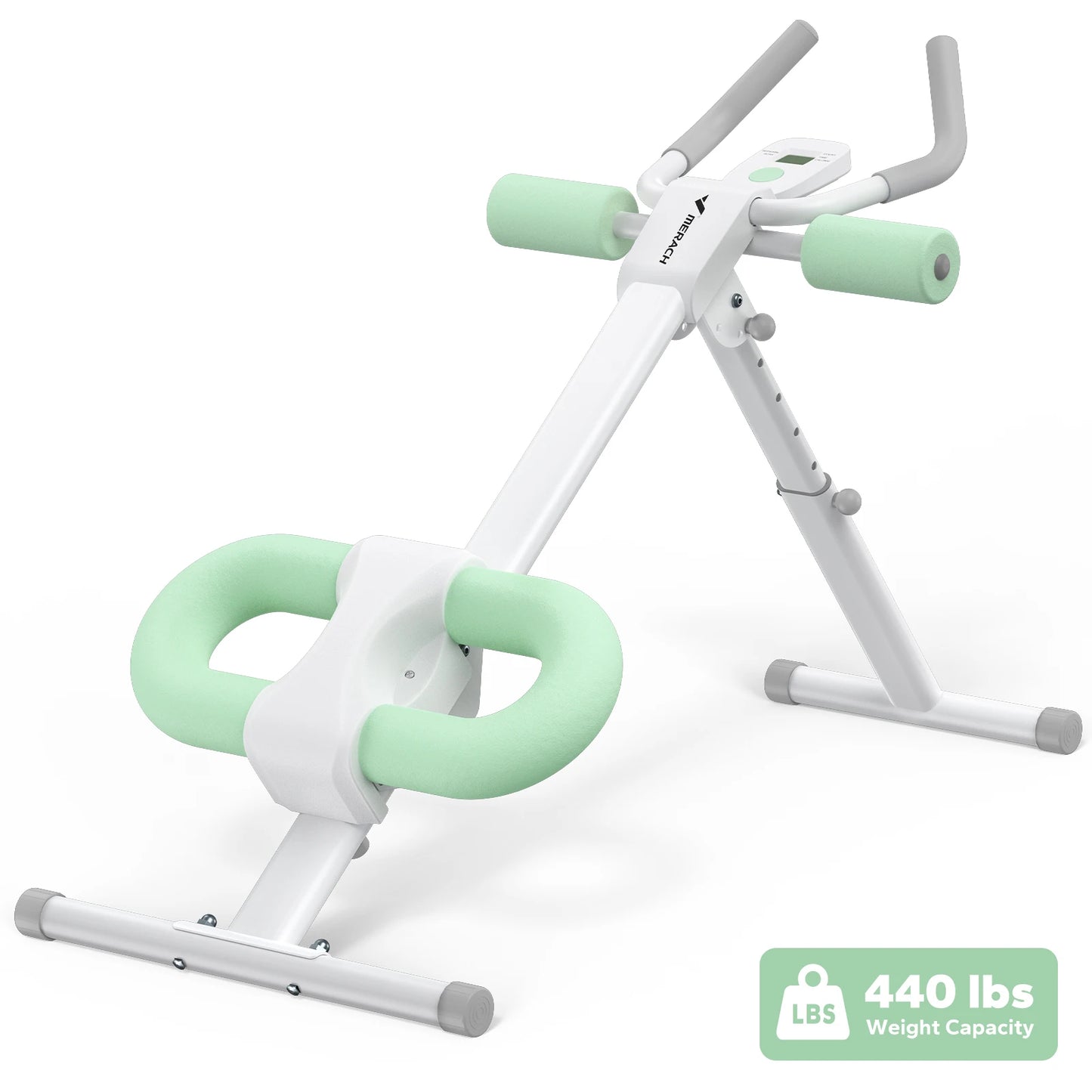 MERACH Abdominal Exercise Machine Adjustable Trainer Foldable Design