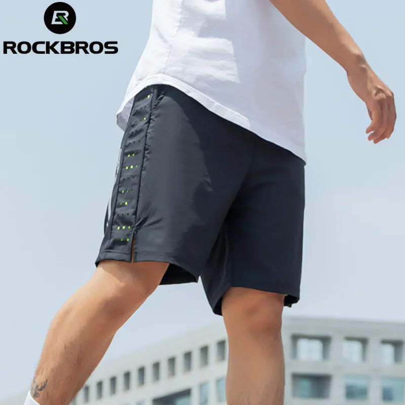 ROCKBROS Bicycle Shorts Men Quick Dry Breathable Pockets MTB