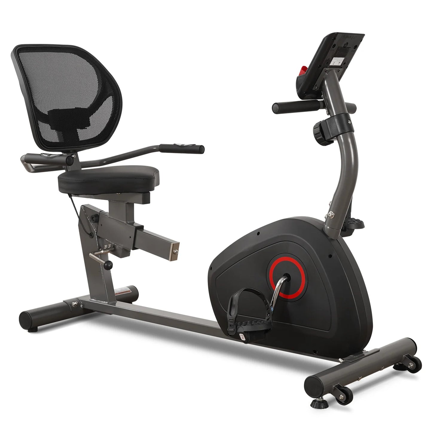 Recumbent Exercise Bike Quiet Eight Level Resistance With Comfortable Seat