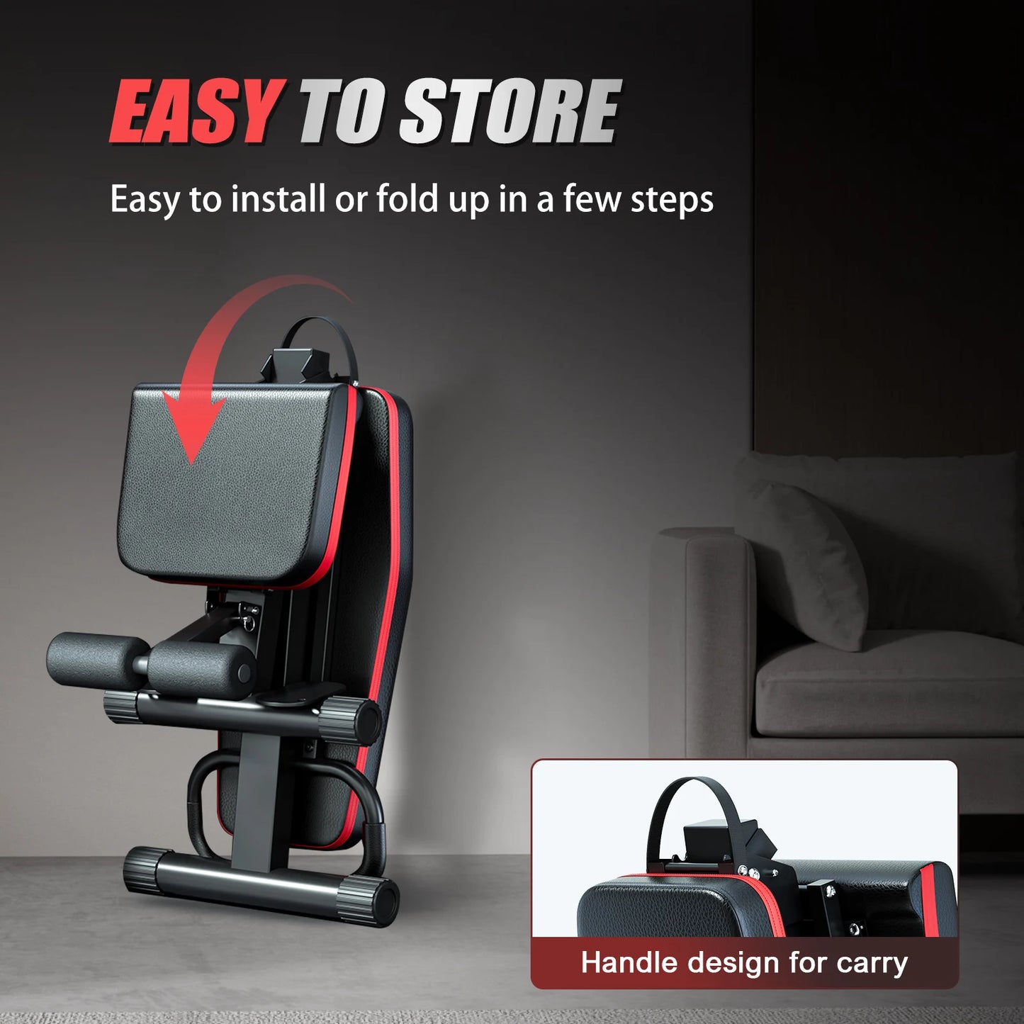 14-In-1 Foldable Dumbbell Bench for Full Body Workout