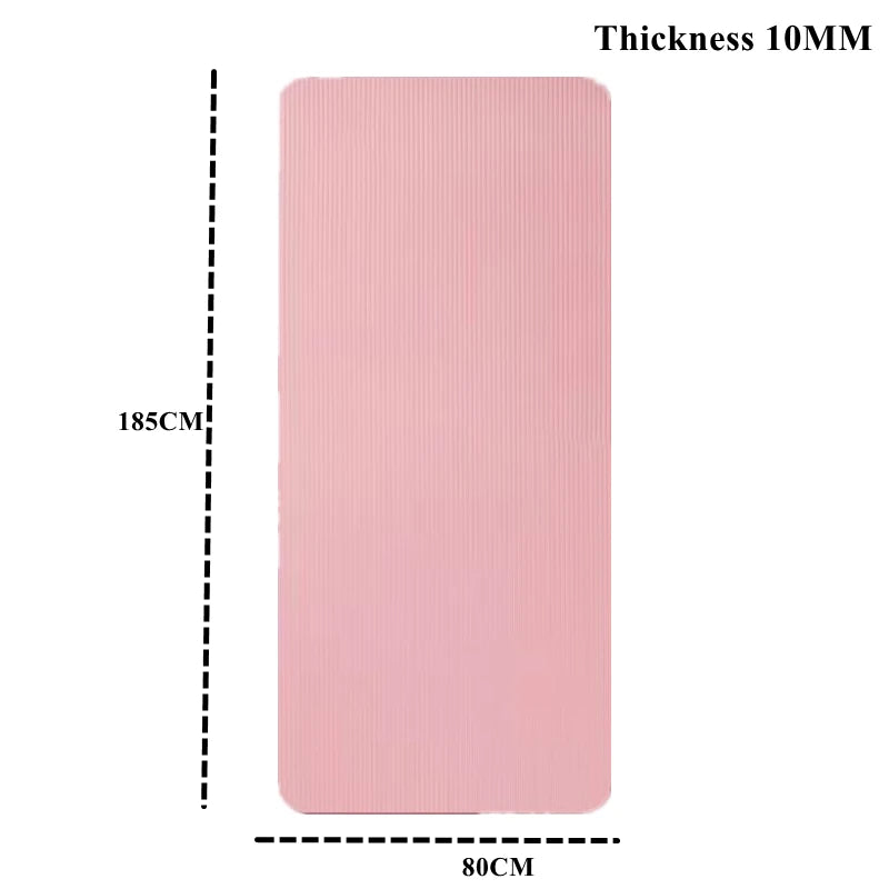Waterproof Non Slip Yoga Mat For Workout And Pilates Exercise