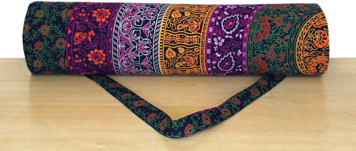 Yoga Mat Bag Carrier With Full Zip And Storage Pockets
