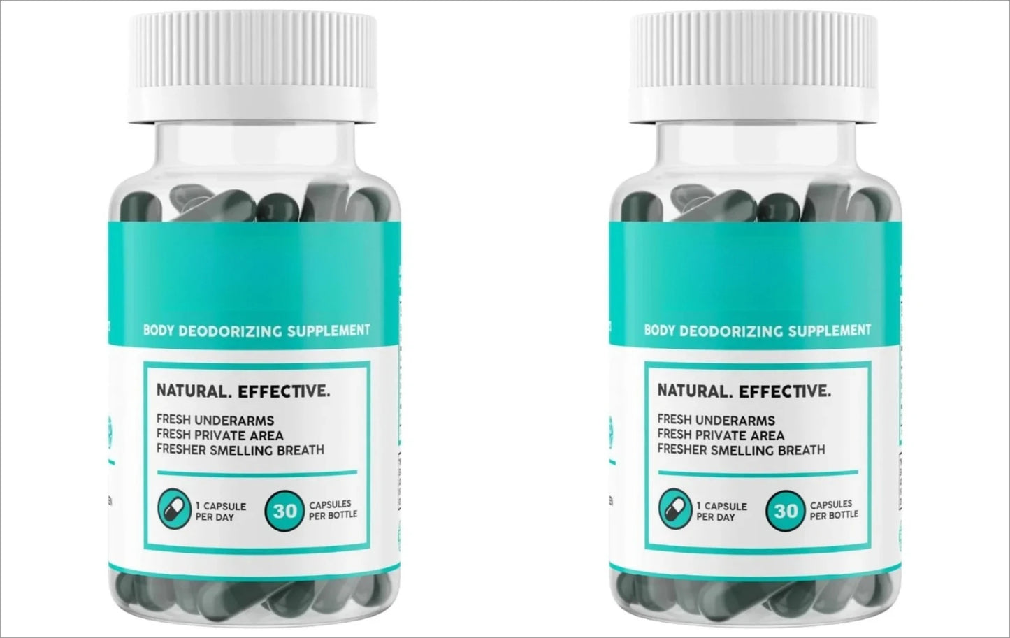 Internal Deodorant Supplement – Full Body Deodorizer for Gut Health Skin Health Digestion Support