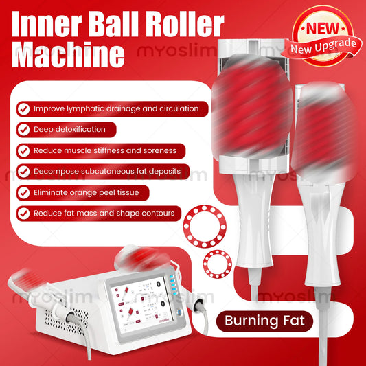 EMSZE Inner Ball Roller Massager For Contouring And Cellulite Reduction