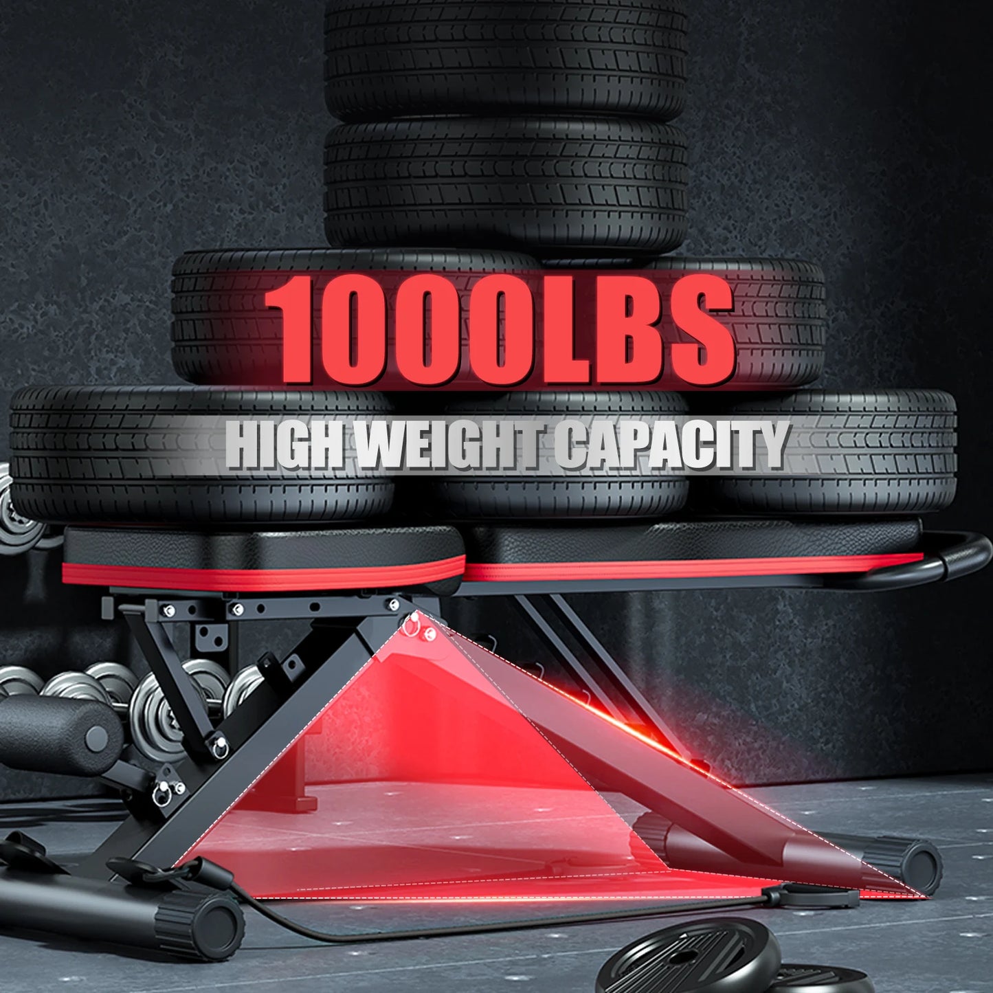 14-In-1 Foldable Dumbbell Bench for Full Body Workout