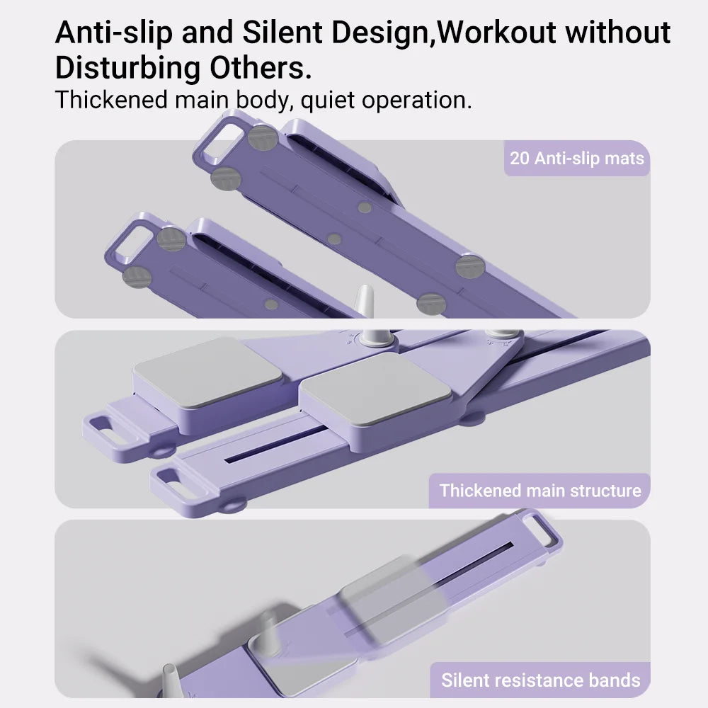 Cursor Fitness 2-In-1 Abs And Ski Board Core Trainer