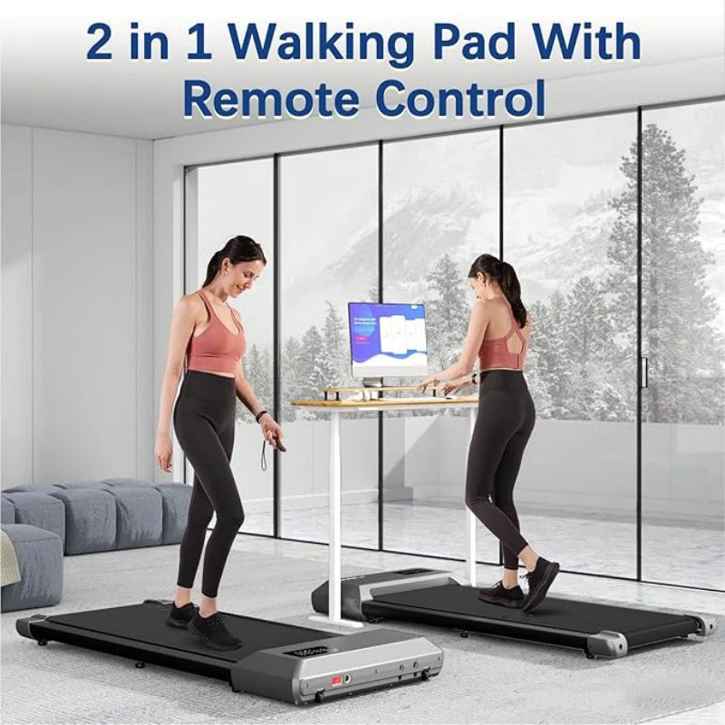 Superun 2In1 Home Treadmill Walking Running Machine