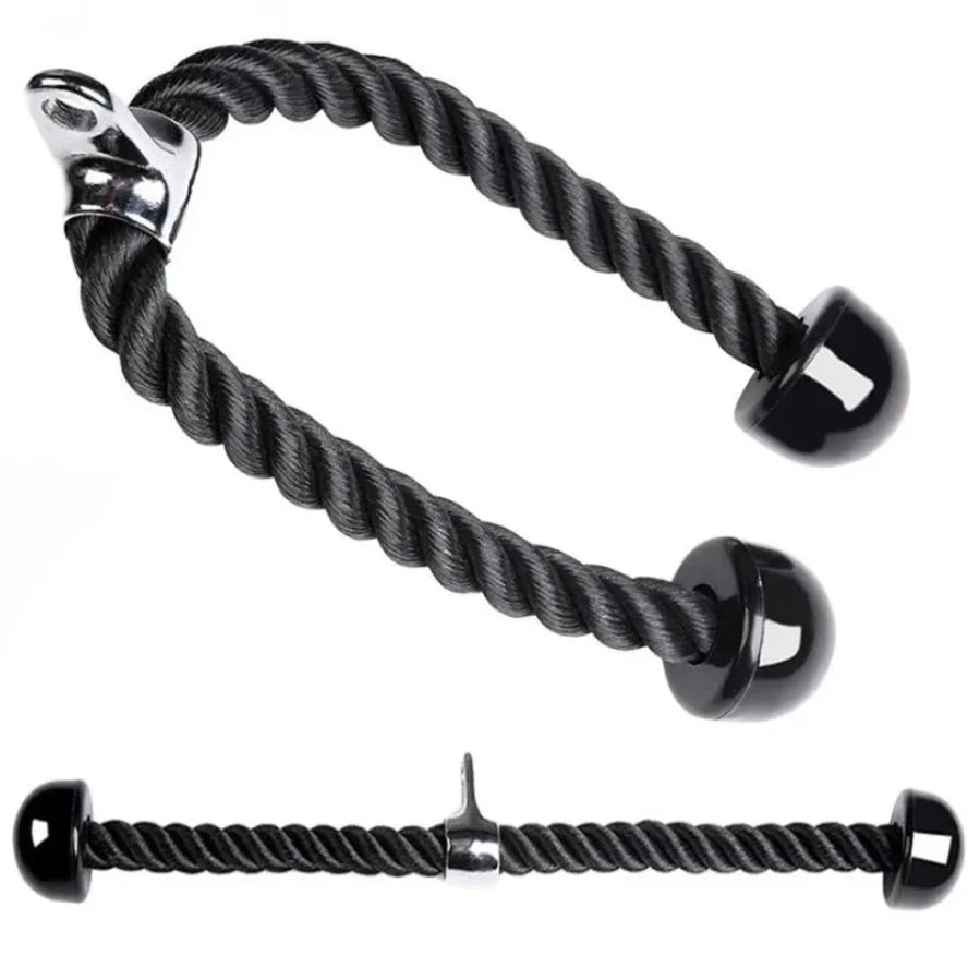 Triceps Lowering Rope Face Pull Handles Gym Accessory
