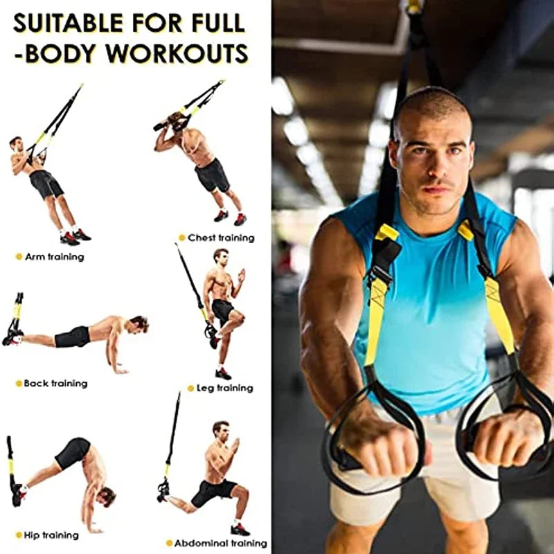Hanging Training Strap Adjustable Fitness Band For Chest Exercises