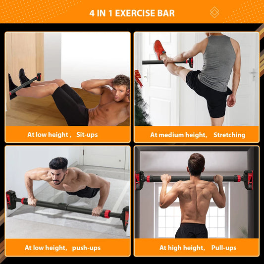 Twister CK Doorway Pull Up Bar Strength Training Level Gauge