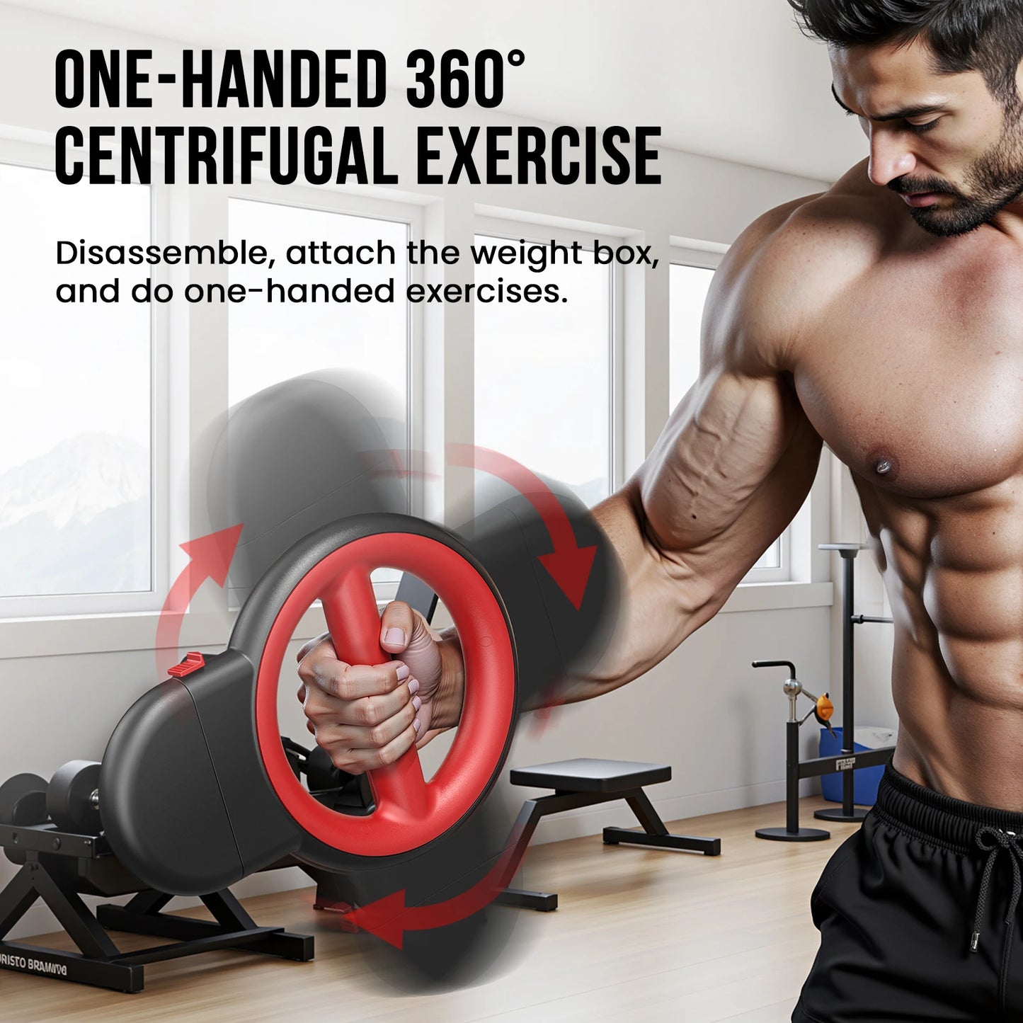 Rotator Burn Machine Three In One Arm Exerciser