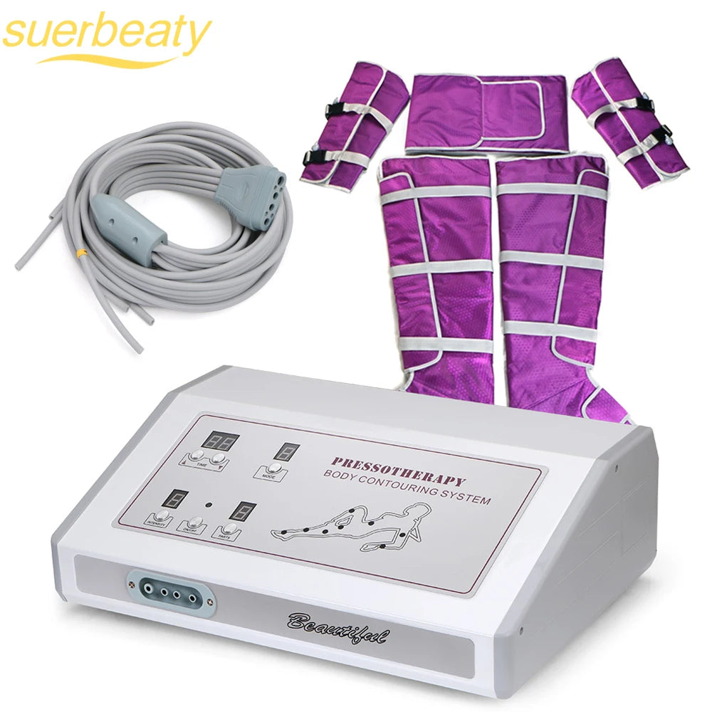 Air Pressure Slimming Suit For Pressotherapy And Lymphatic Drainage