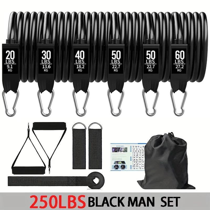 Resistance Bands Set With Door Anchor Handles And Straps