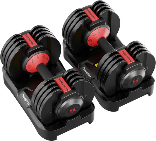 None Adjustable Dumbbell Set for Home Gym with Anti Slip