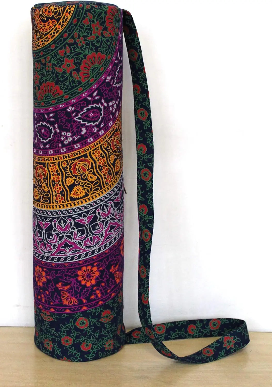 Yoga Mat Bag Carrier With Full Zip And Storage Pockets