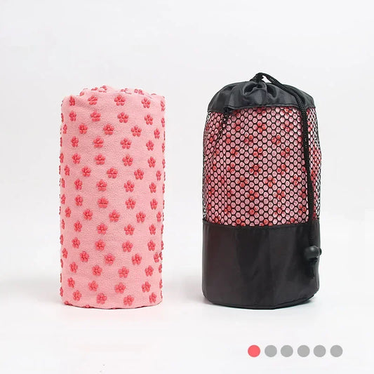 Non Slip Yoga Towel For Hot Yoga And Pilates Travel