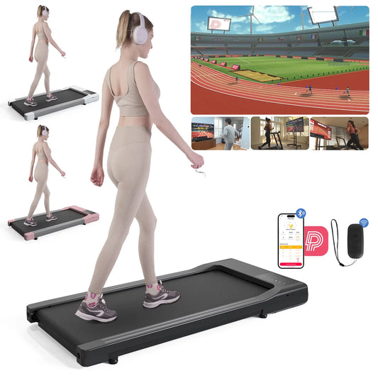 Superun 2in1 Treadmill For Home Office With Remote