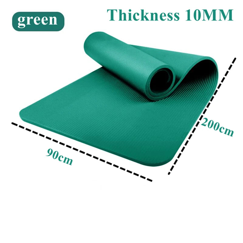Waterproof Non Slip Yoga Mat For Workout And Pilates Exercise