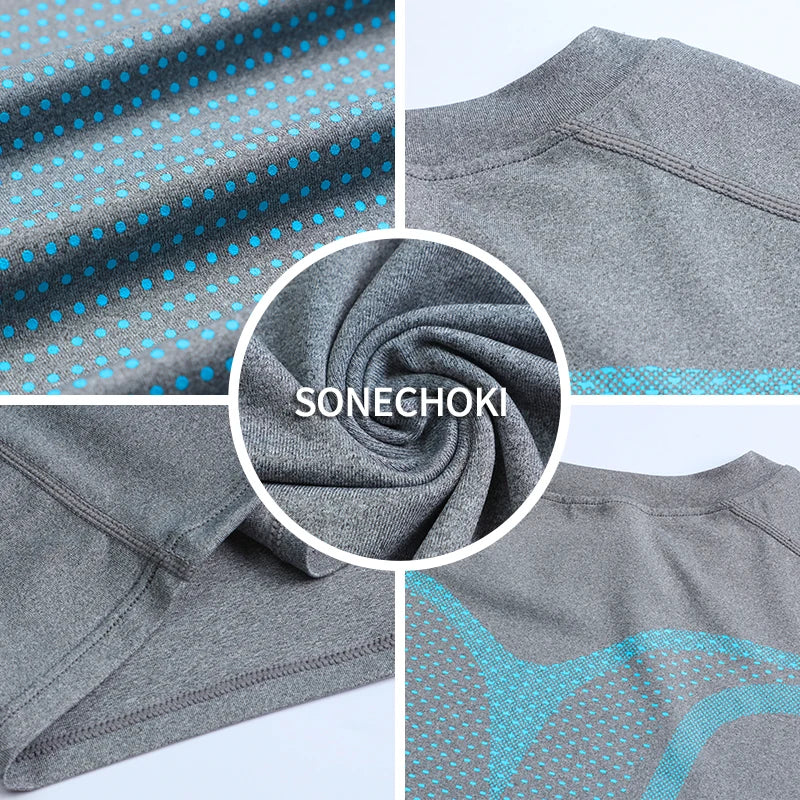 Compression Tank Top For Men Gym Sleeveless Quick Dry Sportswear