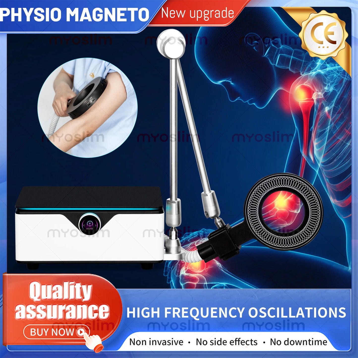 EMSZERO Portable PEMF Therapy Device For Pain Relief