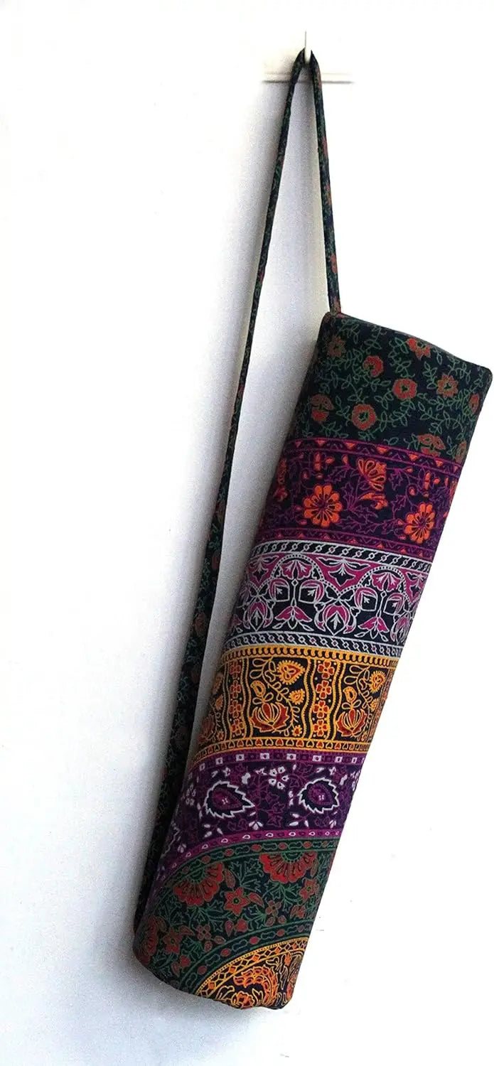 Yoga Mat Bag Carrier With Full Zip And Storage Pockets