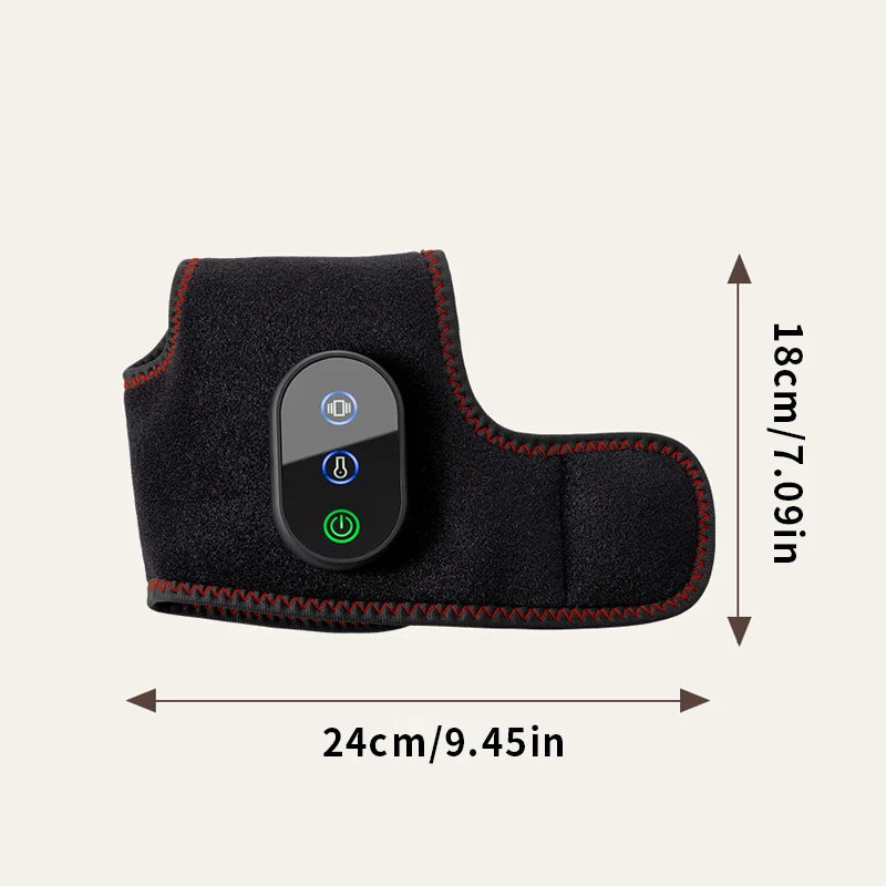 Rechargeable ankle massager, easy to operate, convenient to use, intelligent timing, vibration temperature sensing, giving gifts