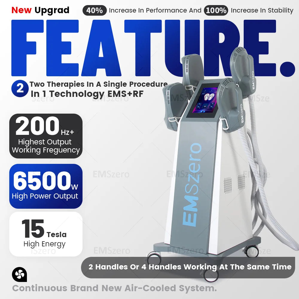 TAIXL EMSzero NEO 6500W RF Body Sculpting Device Fat Burning