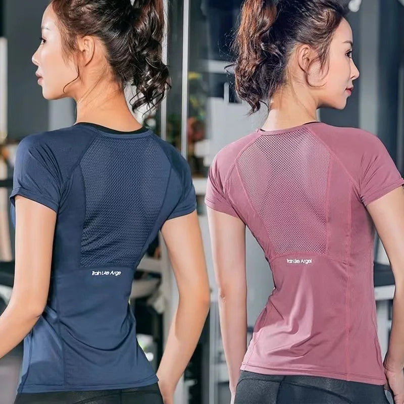 Women's Seamless Long Sleeve Gym Shirt For Yoga And Fitness