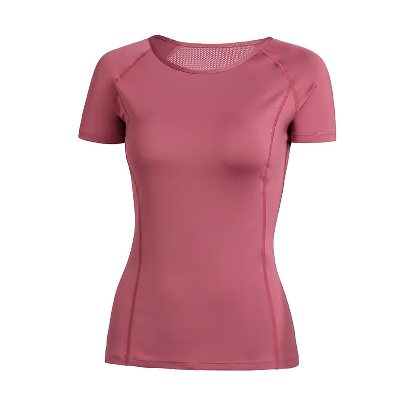 Women's Seamless Long Sleeve Gym Shirt For Yoga And Fitness
