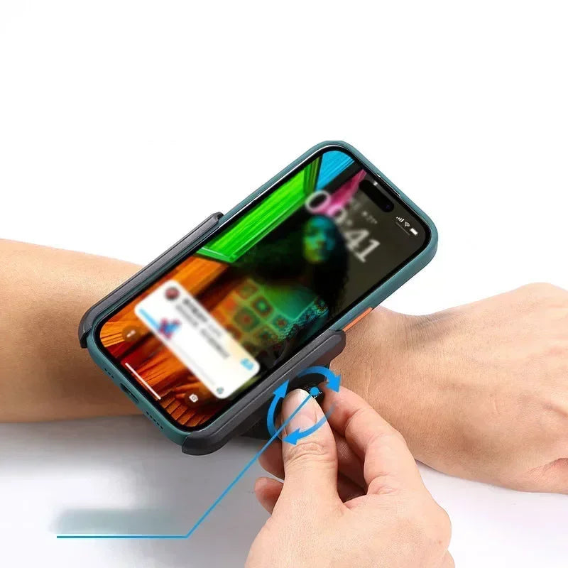 Rotatable Armband Phone Holder For iPhone Samsung Xiaomi