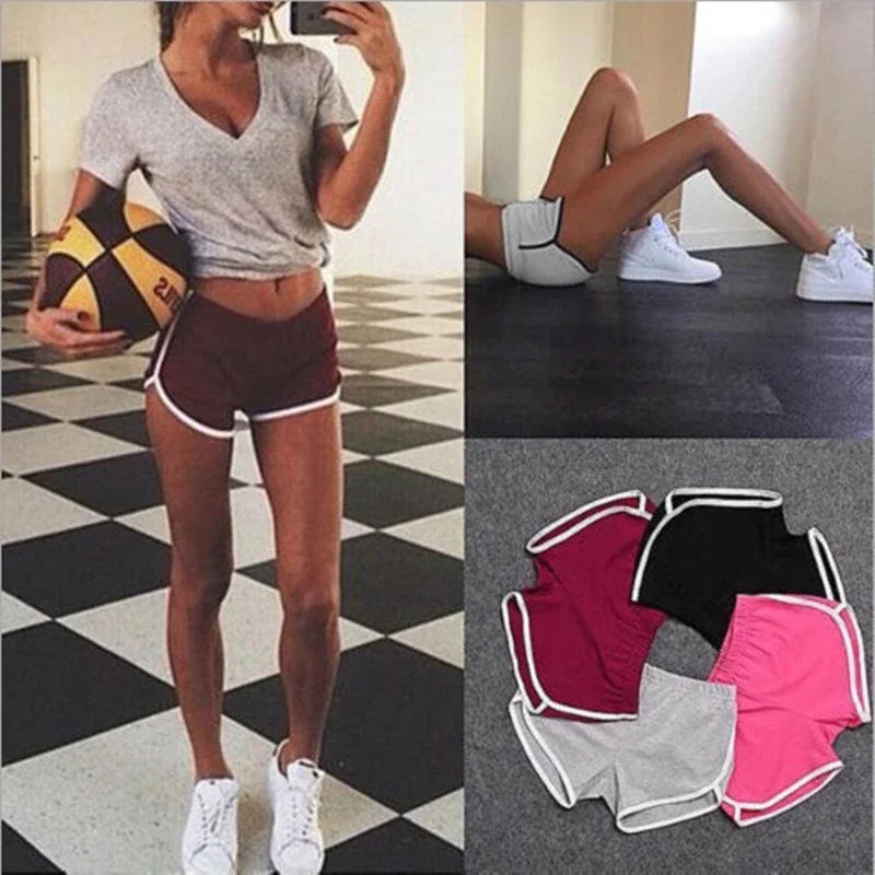 Women's Yoga And Gym Shorts For Running And Training