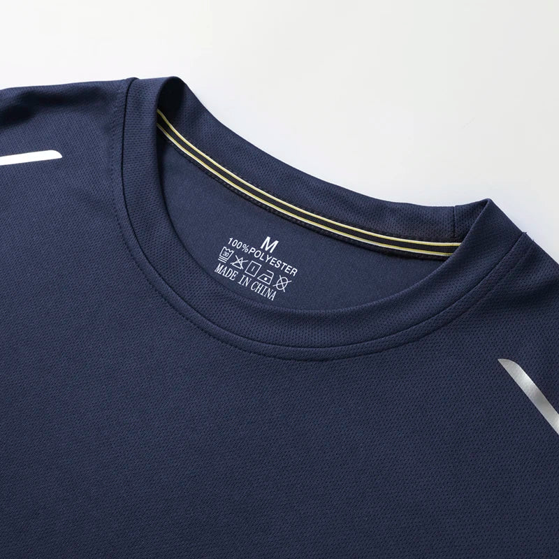 Reflective Quick Dry Long Sleeve Gym Shirt