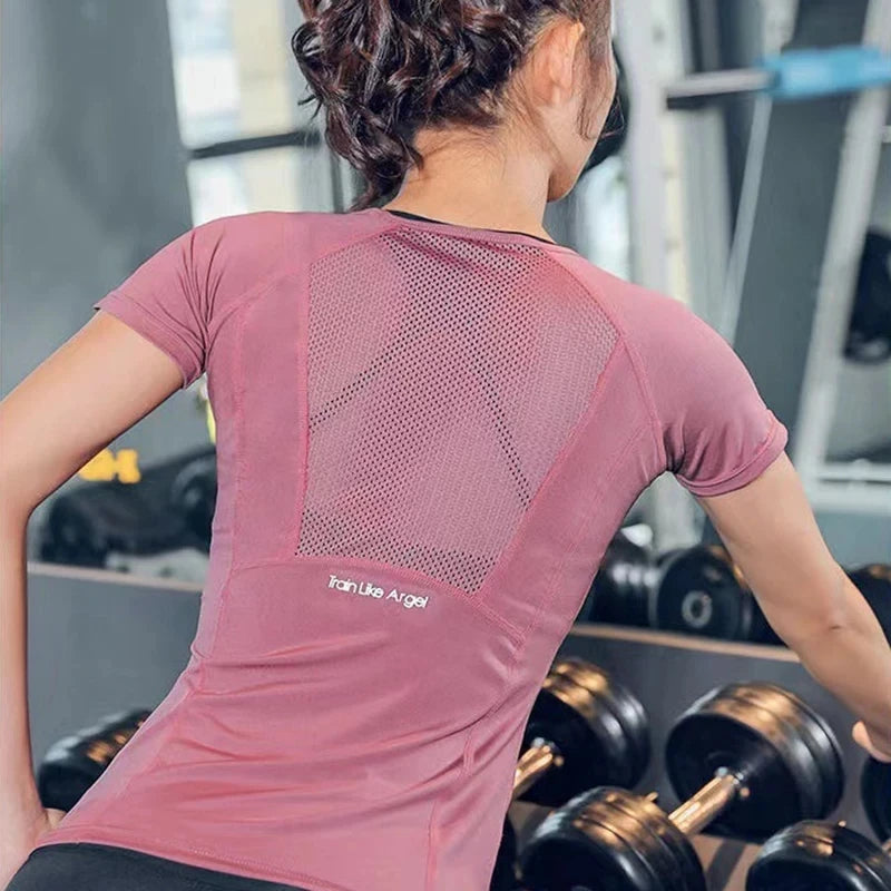 Women's Seamless Long Sleeve Gym Shirt For Yoga And Fitness