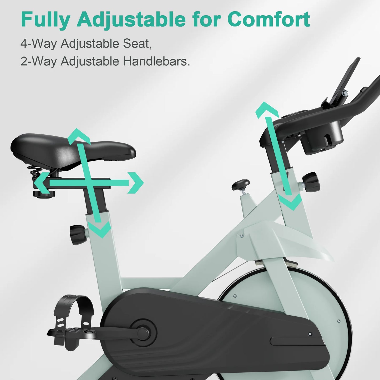 Superun 32 Level Magnetic Resistance Exercise Bike For Home Workouts
