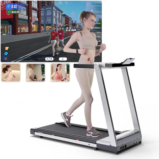 Superun 3.5HP Foldable Treadmill With Incline And App