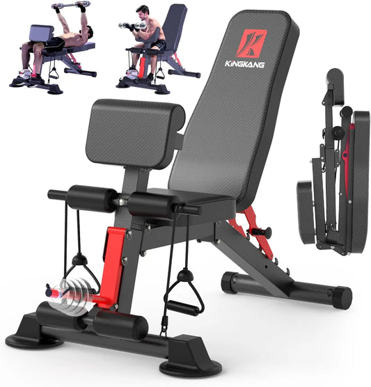 14-In-1 Foldable Dumbbell Bench for Full Body Workout