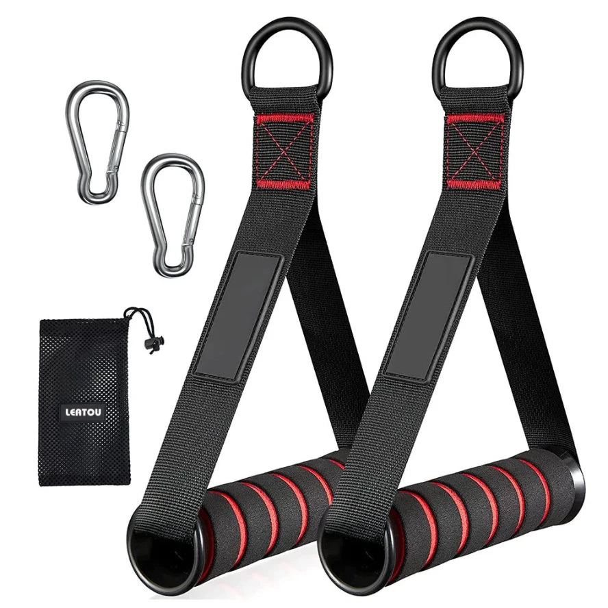Triceps Lowering Rope Face Pull Handles Gym Accessory