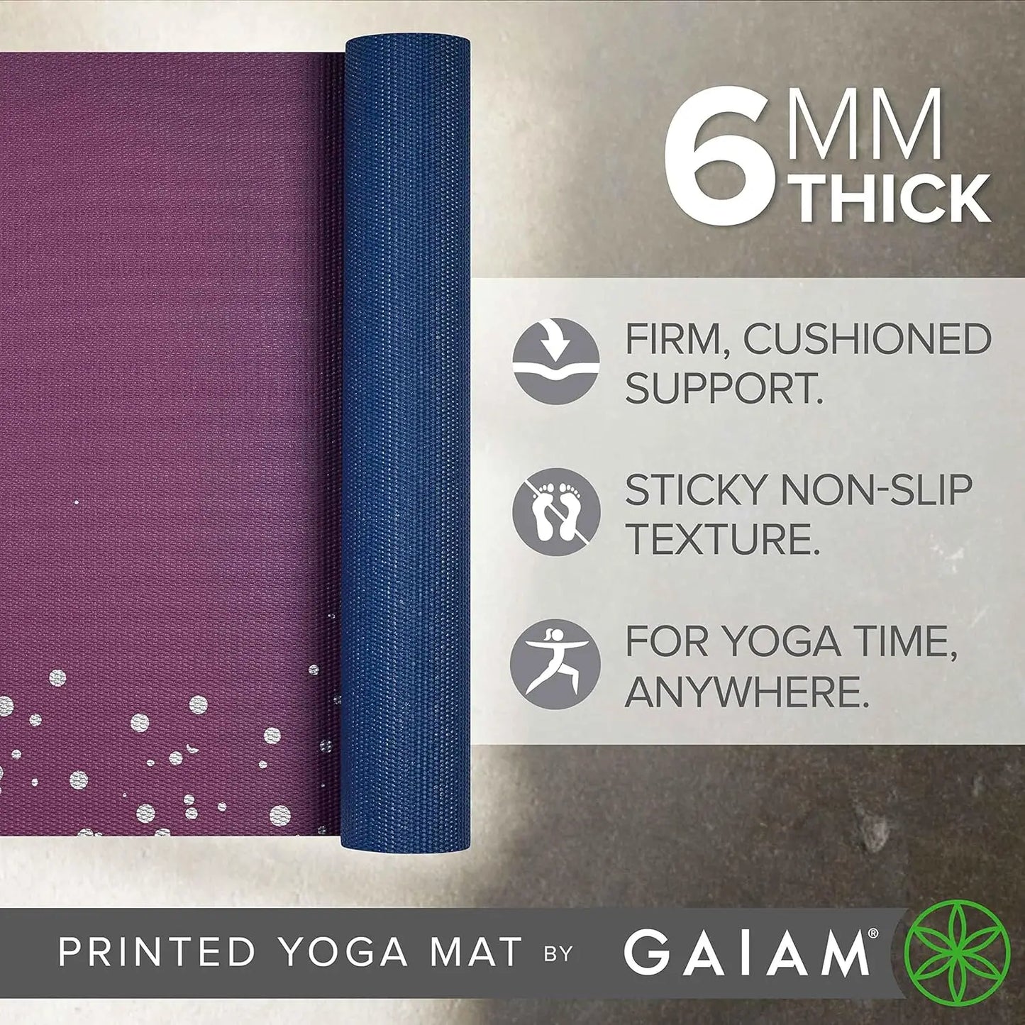 Premium Non-Slip Yoga Mat For All Workouts Pilates