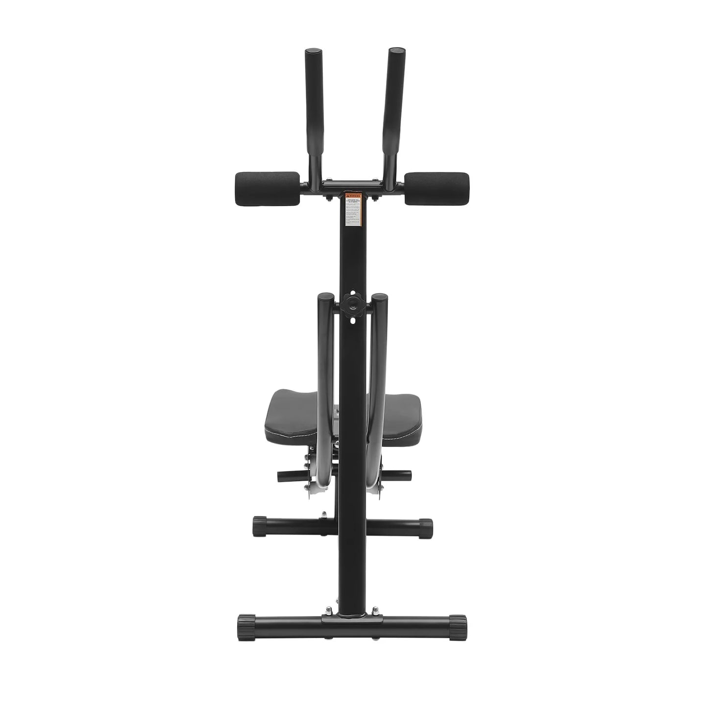 Abdominal Crunch Coaster Ab Trainer With LCD Monitor And Six Silent Rollers