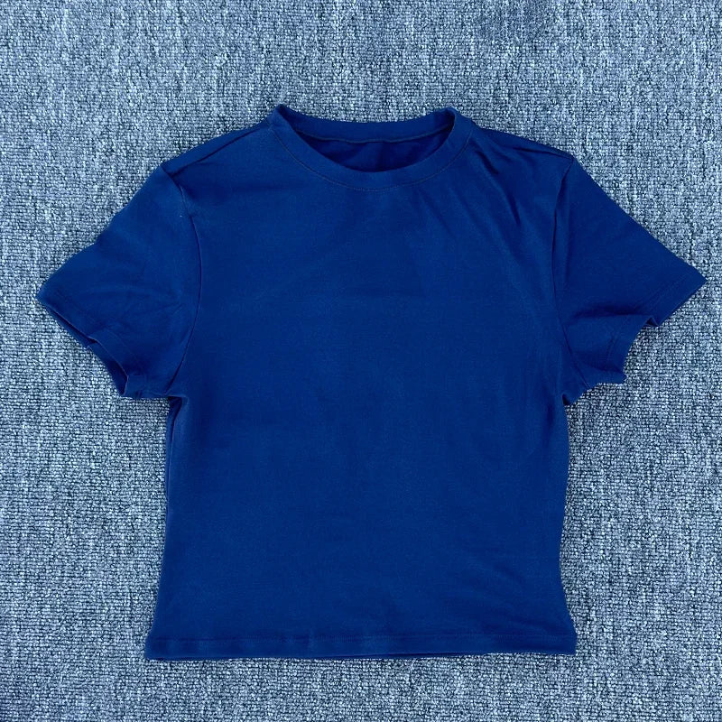 Breathable Quick Dry Women Sports T Shirt Yoga Pilates Running