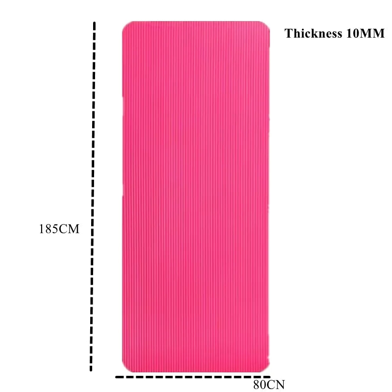 Yoga Mat Non-Slip Waterproof For Home And Travel Workouts