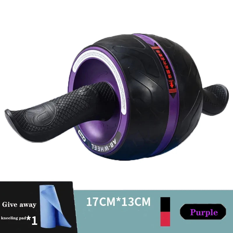 Silent Abdominal Muscle Trainer Ab Roller Wheel For Home Gym