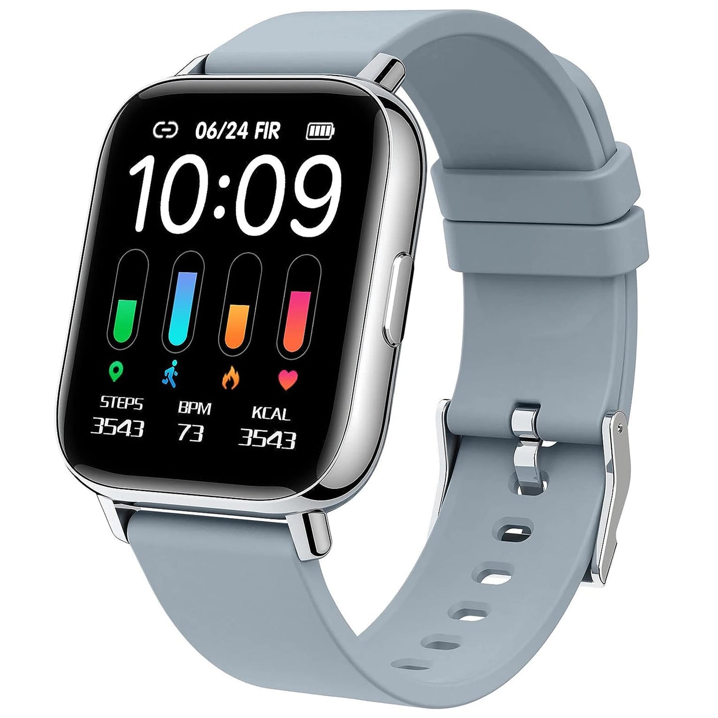 Nerunsa Smart Watch Fitness Tracker Heart Rate Pedometer Sleep Monitor