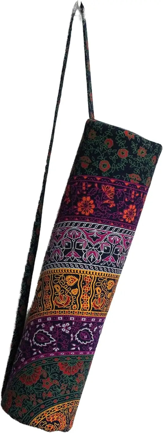 Yoga Mat Bag Carrier With Full Zip And Storage Pockets