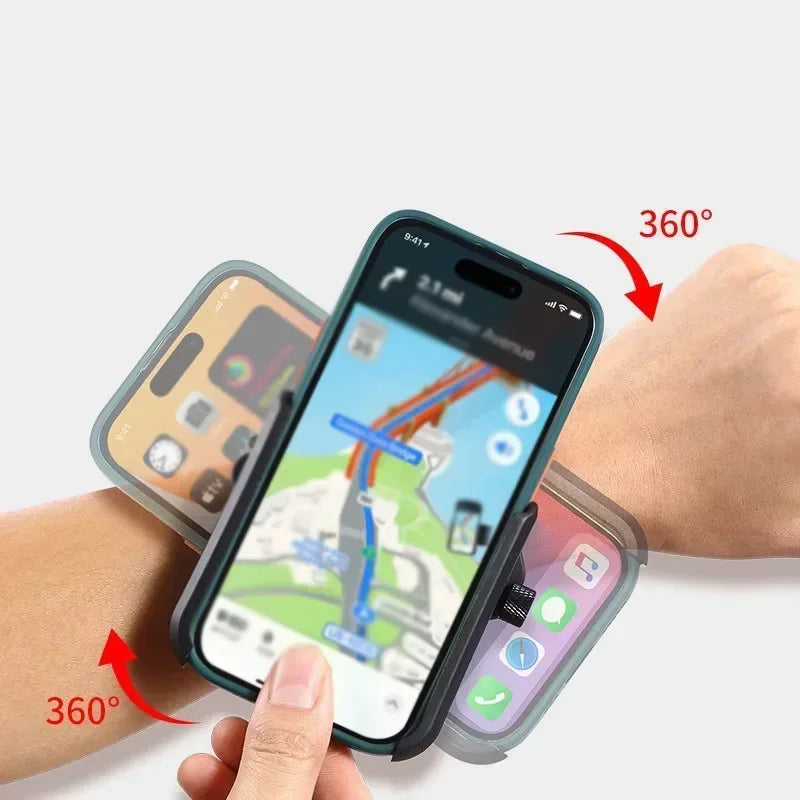 Rotatable Armband Phone Holder For iPhone Samsung Xiaomi