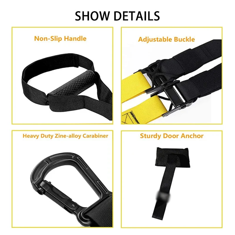 Hanging Training Strap Adjustable Fitness Band For Chest Exercises