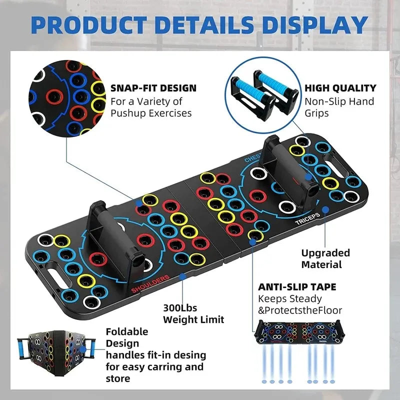 Altruism Push Up Support Board Multifunctional Chest And Core Trainer
